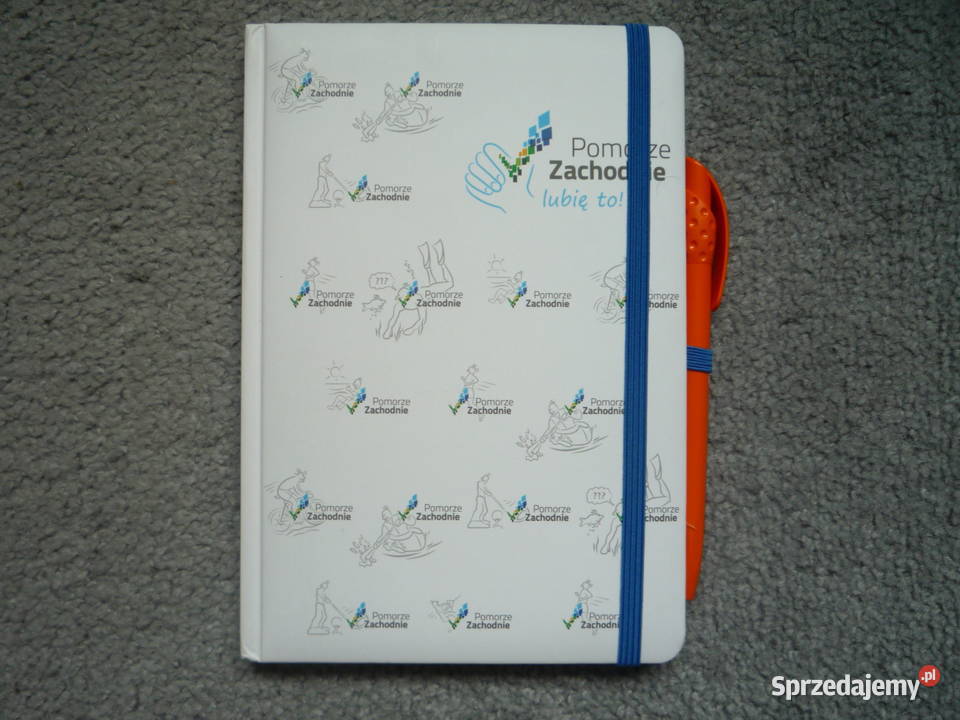 Miękki notes A5 w linię 80 kartkowy na gumkę Szczecin sprzedam