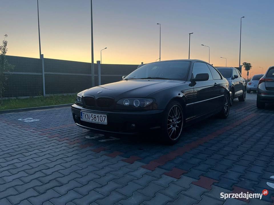 Bmw e46 coupe czarny