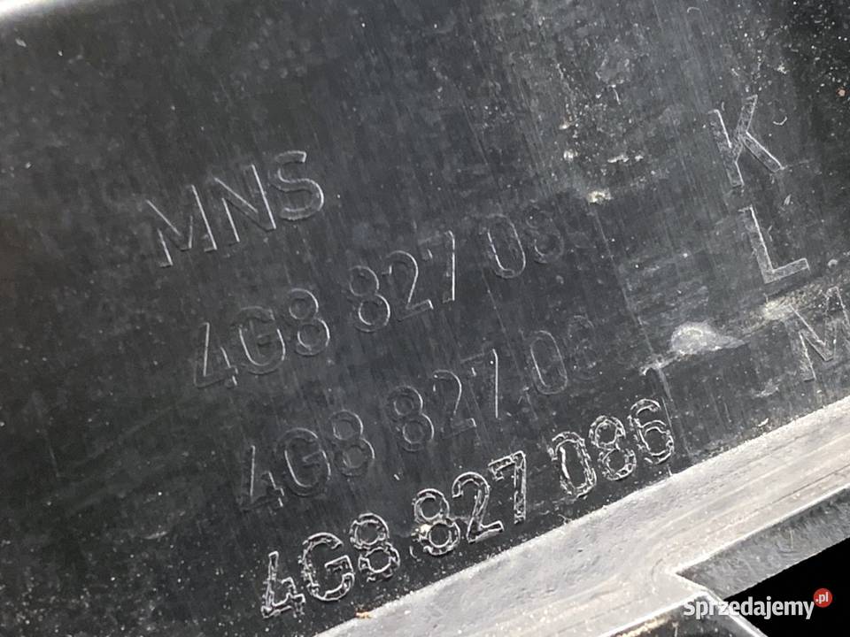 SPOILER TYŁ BLENDA AUDI A7 4G Hatchback 1018