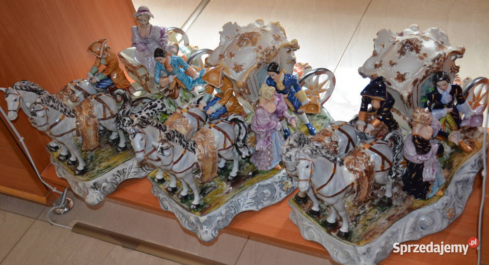 Porcelana Bajkowa kareta powóz z dyni Roceram do Środa Wielkopolska