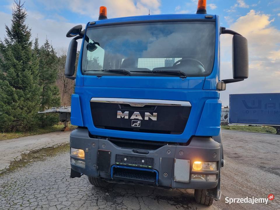 MAN TGS 26400 6X4 BB EURO5 abroll kipper manualna Cieszyn