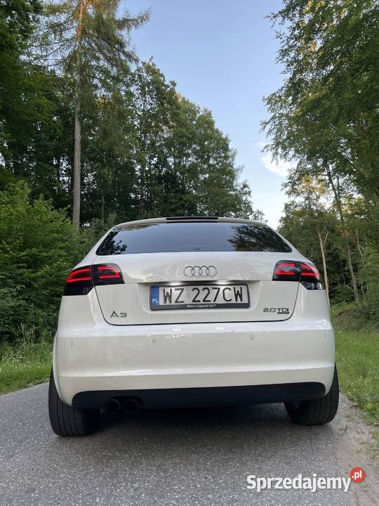 Audi A3 8P Quattro Sportback 20TDI CR 200 kujawsko-pomorskie Grudziądz
