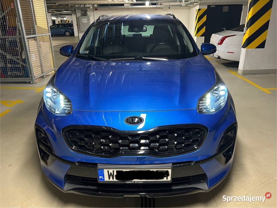 KIASPORTAGEIV16GDI13269 niebieski Warszawa