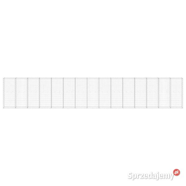 vidaXL Ściana gabionowa z pokrywami Warszawa