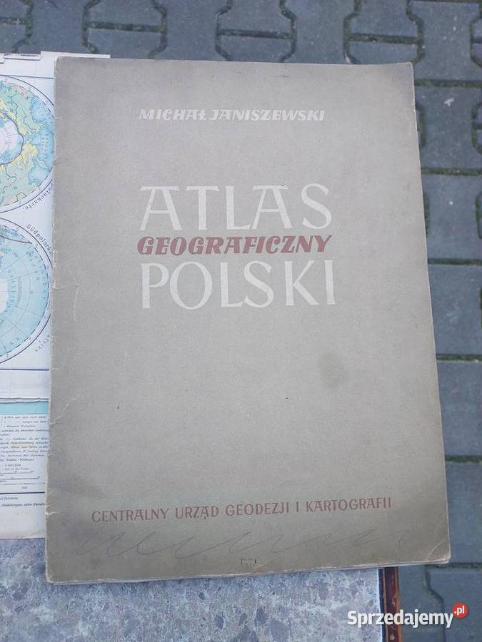 Stare mapy atlasy przedwojenne i powojenne