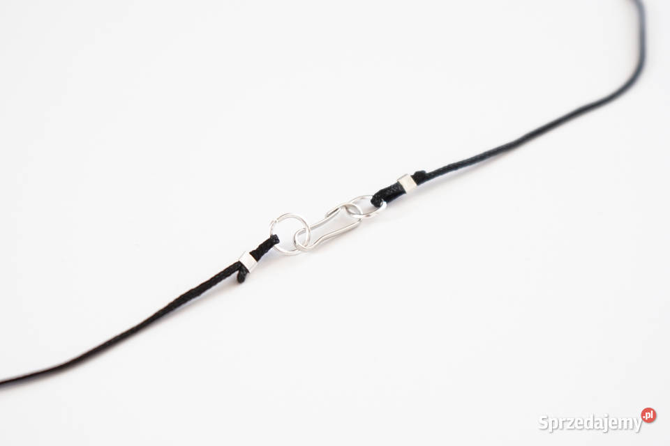 Błękitny okrągły wisiorek z żywicy epoksydowej z Naszyjniki Warszawa sprzedam