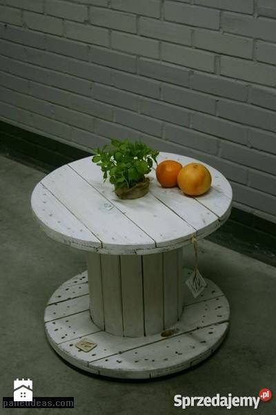 Stolik ze szpuli PalletIdeas Warszawa