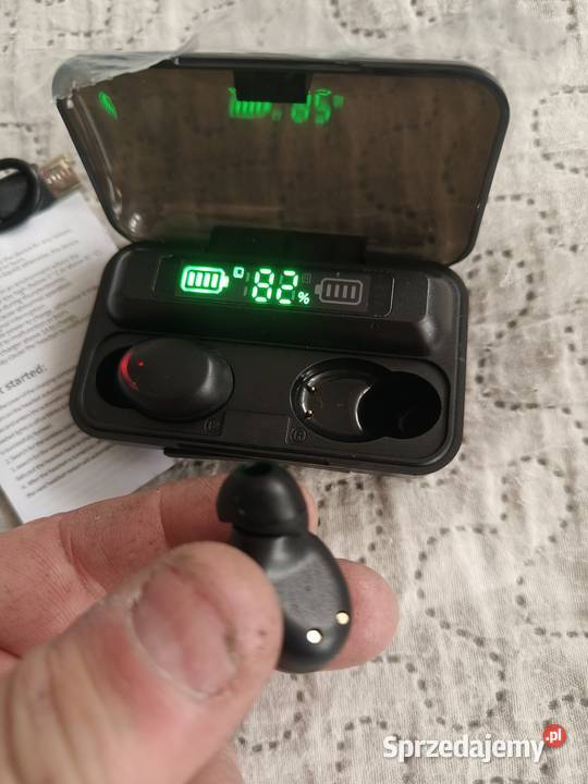Słuchawki bezprzewodowe z własnym power bankiem Rzeszów sprzedam