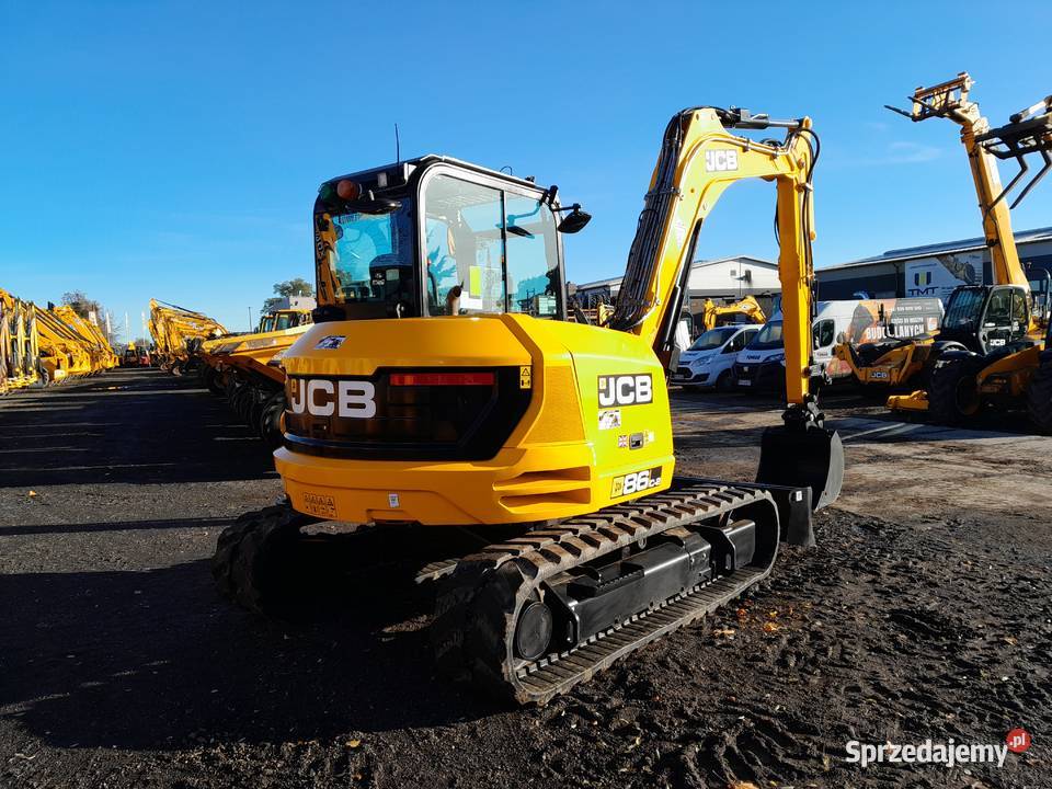 JCB 86C2 2022R KOPARKA 8 TON CAT VOLVO KUBOTA Kabina Krotoszyn