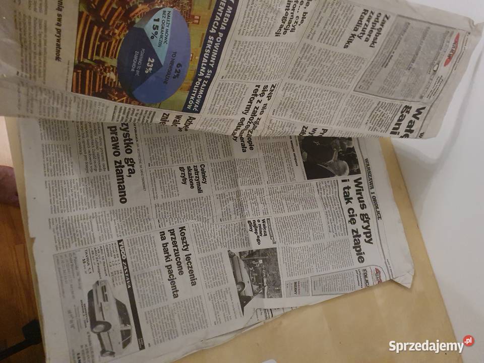 Stara gazeta Życie Warszawy 1998 r Warszawa