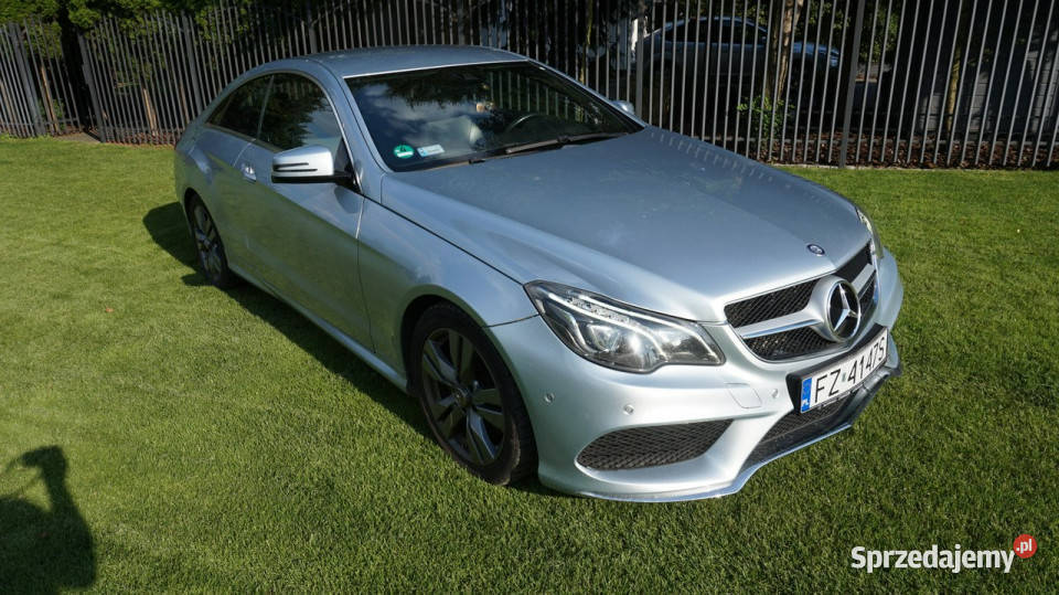 Mercedes E 250 super stan Gwarancja W212 2009 Rok produkcji 2013 Samochody osobowe Zielona Góra