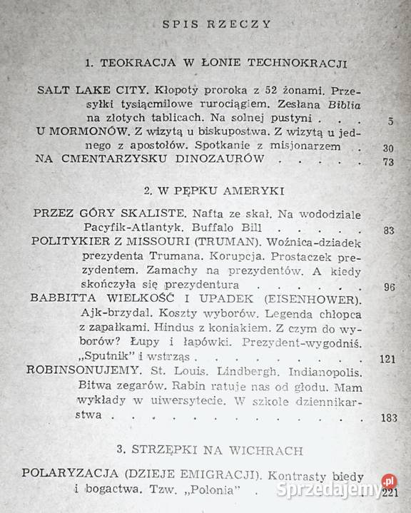 W pępku Ameryki Melchior Wańkowicz Rok wydania 1969 Chełm