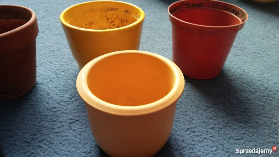 doniczki w ilości 6 komplet Poznań