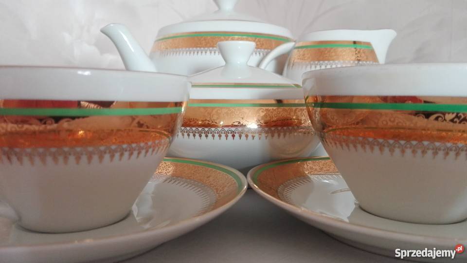 Serwis do kawy Joanna stara porcelana Karolina Białystok