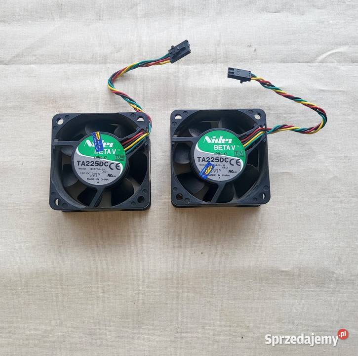 Wentylatory Nidec Beta V TA225DC 12V 60x60mm Włodawa