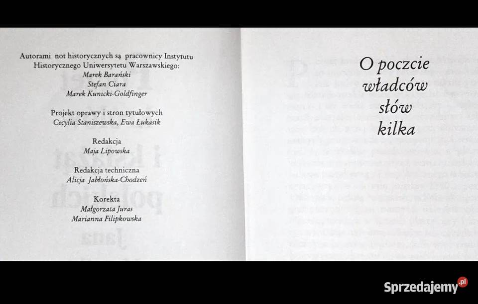 Poczet królów i książąt polskich Jana Matejki Chełm sprzedam