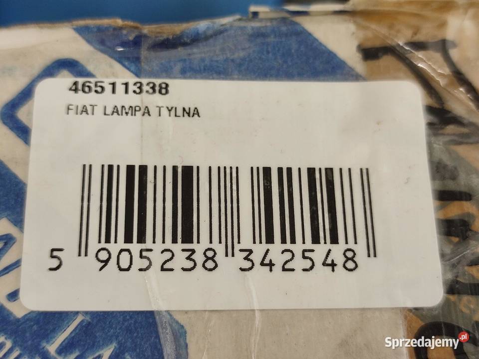 LAMPA PRAWY TYŁ FIAT SEICENTO 19982010 OE NOWA