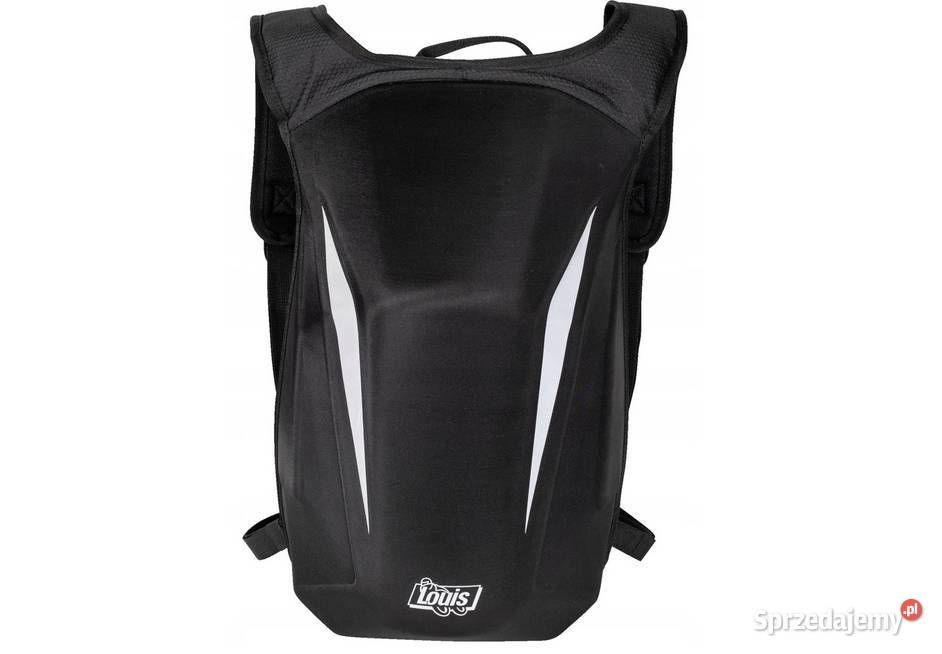 Plecak motocyklowy Louis twardy garb CZARNY Mysłowice