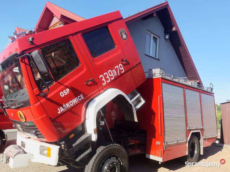 MercedesBenz 1124AF 44 Specjalny POŻARNICZY 210 małopolskie Jaśkowice