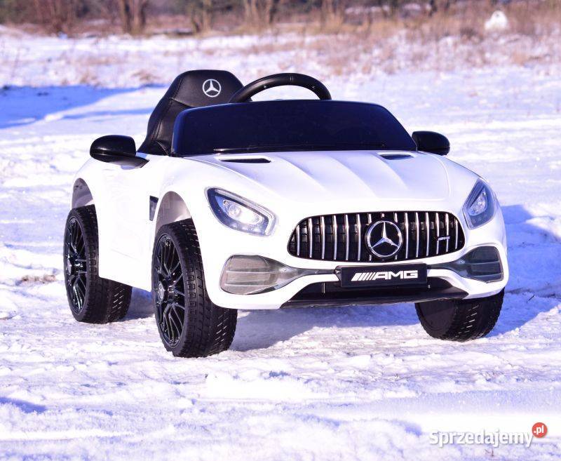 MERCEDES NA AKUMULATOR AMG GT MIĘKKIE KOŁA EVA