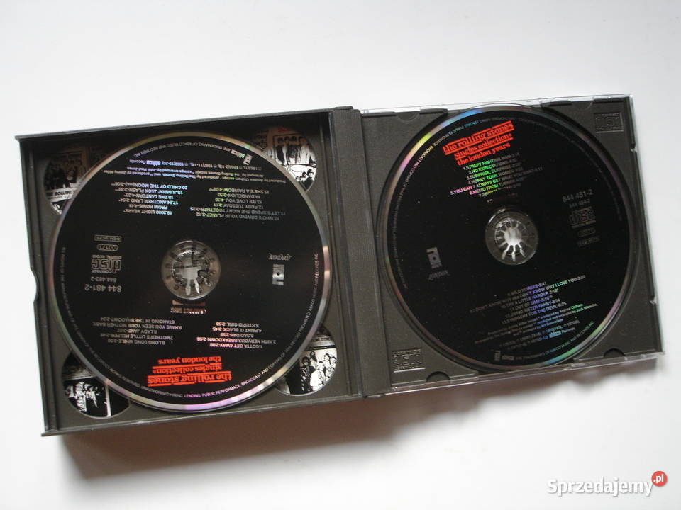 THE ROLLING STONES BOX 3CD Singles Collection Zielona Góra