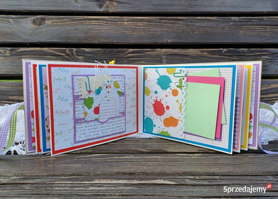 Koniec roku szkolnego album foto prezent Rękodzieło małopolskie Mszana Dolna