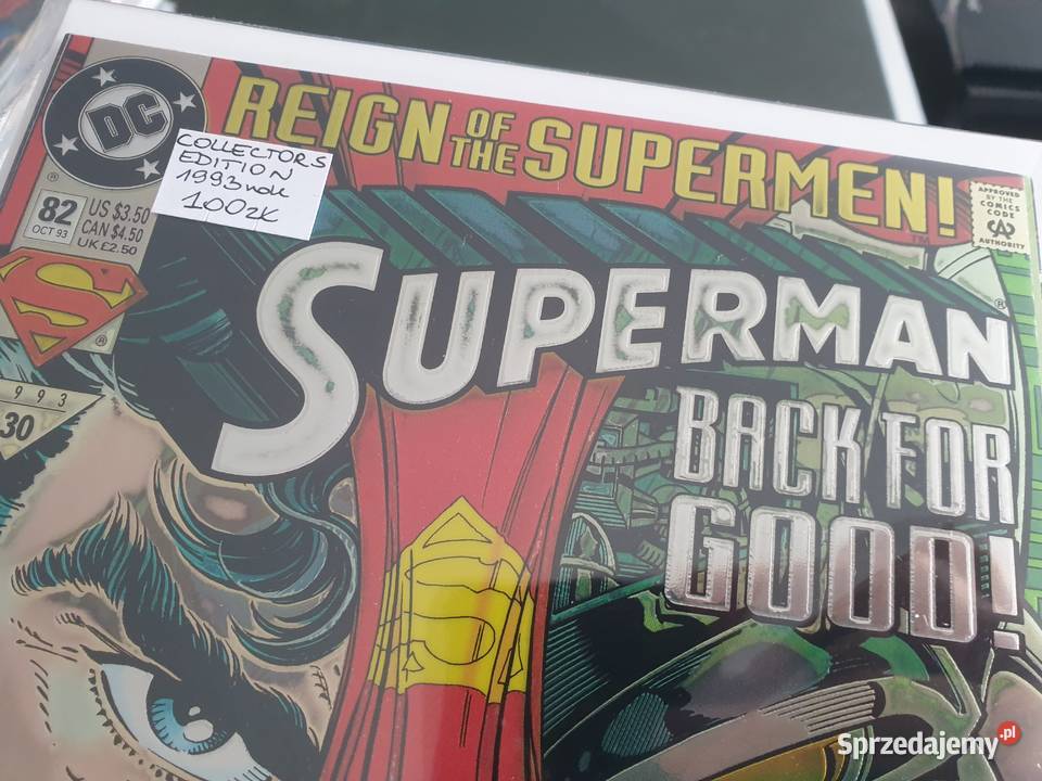 Superman Reign Of The Supermen collectors Gdynia