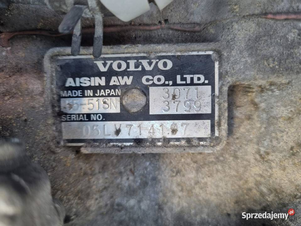AUTOMATYCZNA SKRZYNIA BIEGÓW Volvo S40 II V50 24 osobowe