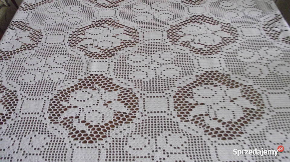 Obrus szydełkowy łódzkie sprzedam