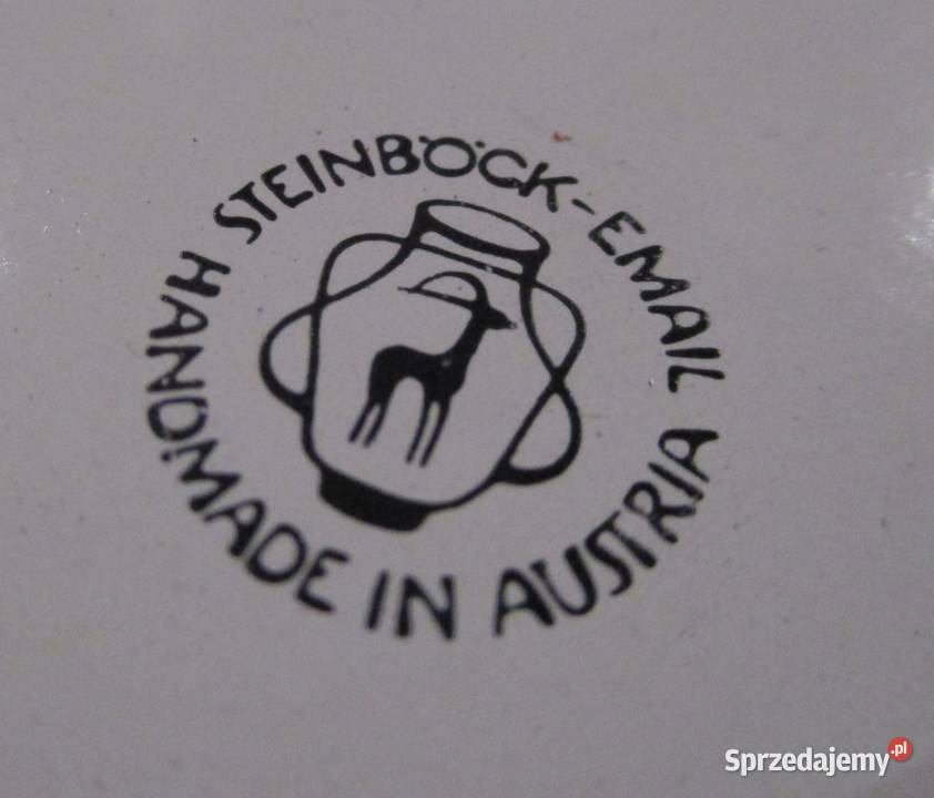 Stara Emaliowana Miseczka Steinbock Email Pozostałe mazowieckie Nieporęt