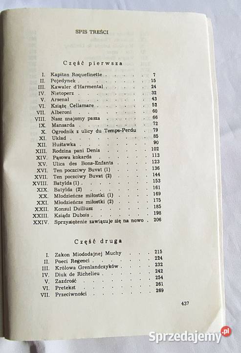 Kawaler dHarmental Alexandre Dumas Hajnówka