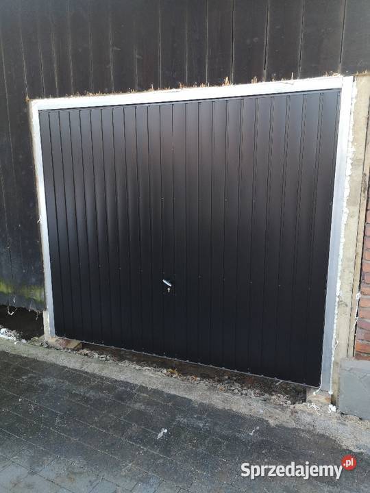 Brama garażowa uchylna 3000x2100 antracyt brąz opolskie Opole