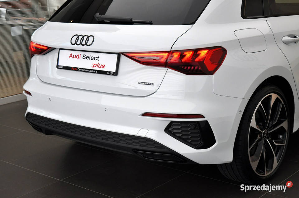 Audi A3 40TFSI Quattro Sline VirtualPlus Led centralny zamek Kielce