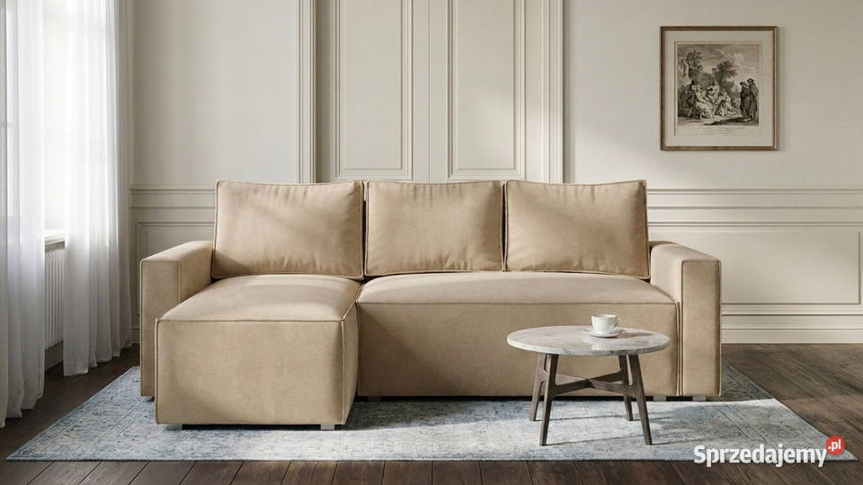Narożnik z funkcją spania Torino 232x140 szenil Mroczeń