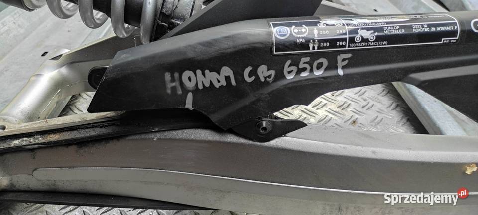 Honda CBF 650 CB 650 F 2011r wahacz amortyzator Warszawa sprzedam