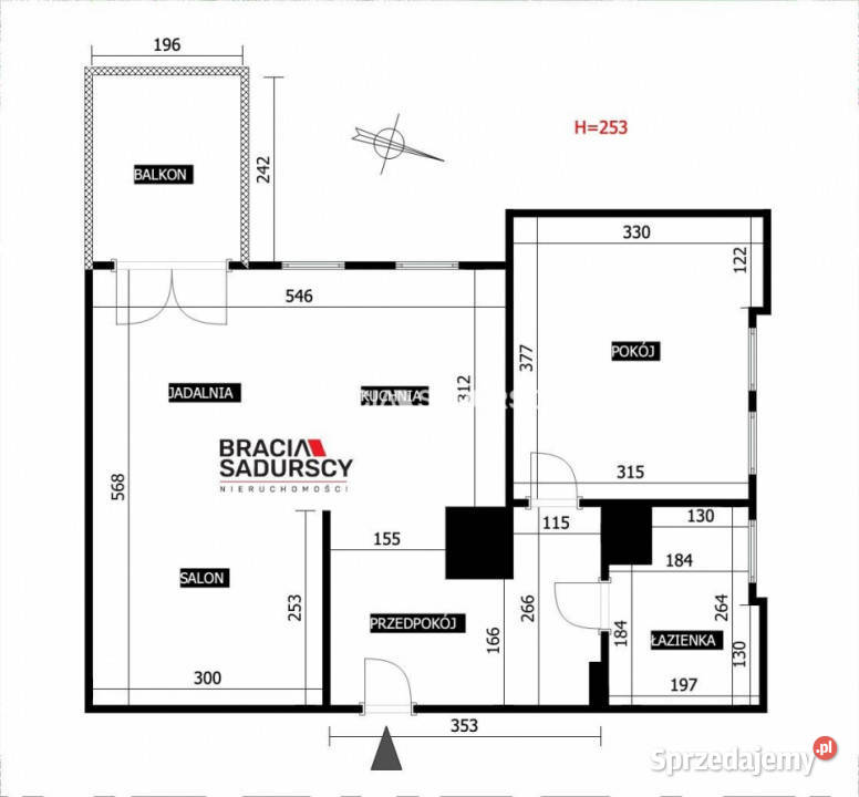 Sprzedam mieszkanie Kraków Baziaka 493m2 2 własność