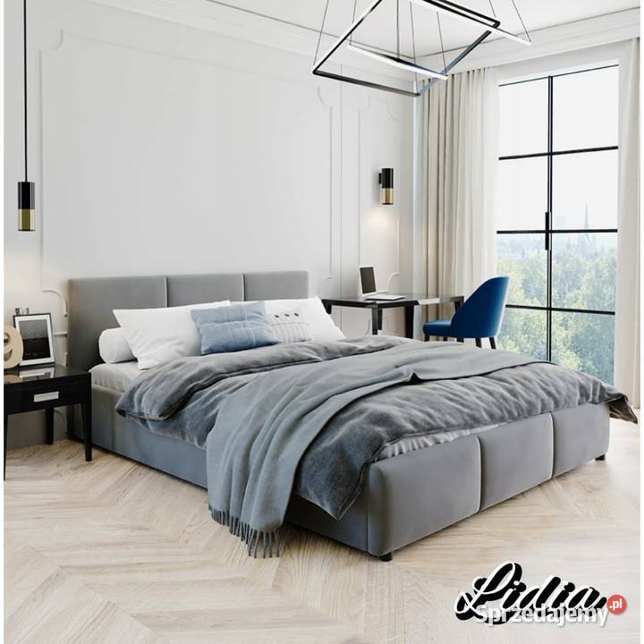 Łóżko Lidia z pojemnikiem na pościel stelaż Ostrów Wielkopolski sprzedam