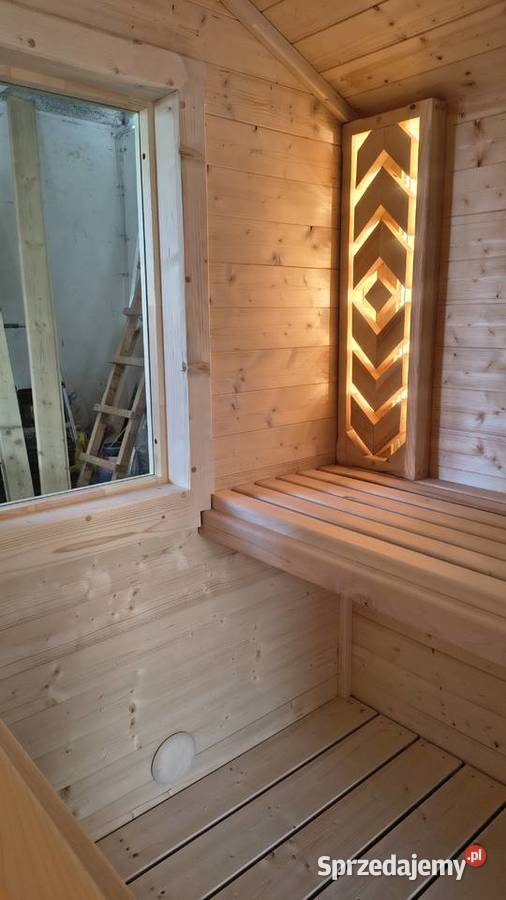 CAŁOROCZNA SAUNA OGRODOWA W STYLU PODHALAŃSKIM małopolskie Zakopane