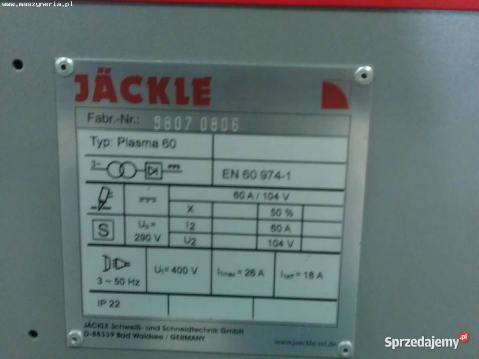 Plasma 60 Jackle dolnośląskie