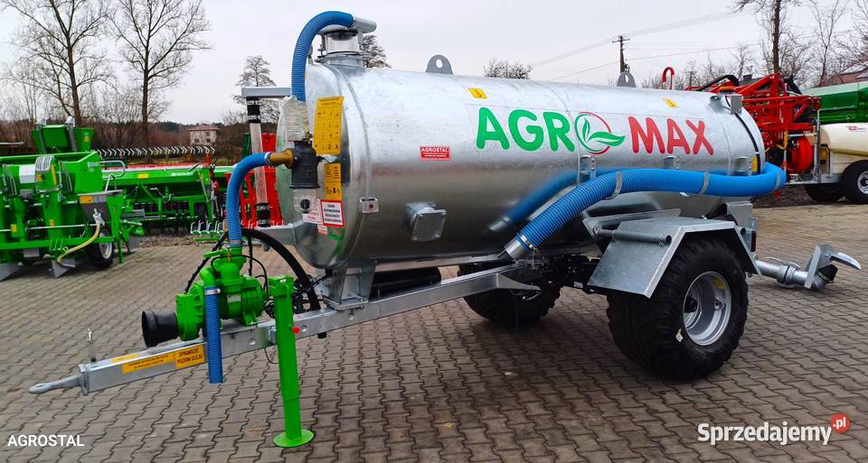 Wóz asenizacyjny beczkowóz 4000 1S AGROMAX ręki Tarnogród