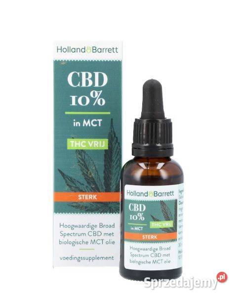 Holland Barrett Olejek CBD 10 30 ml Oryginalny Łódź