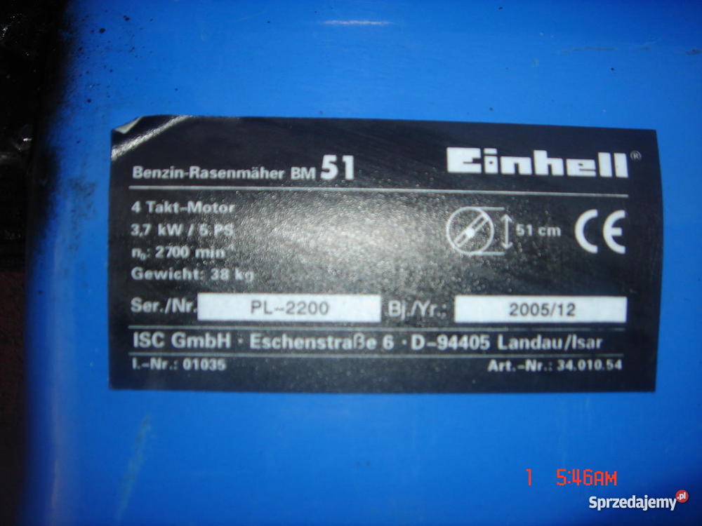 Kosiarke Spalinowa Uzywana mazowieckie sprzedam