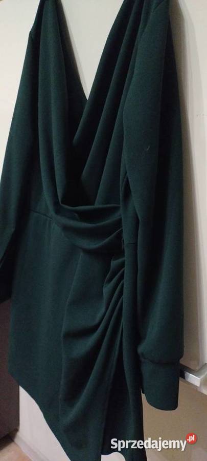 Sukienka w kolorze ciemnozielonym Lublin sprzedam