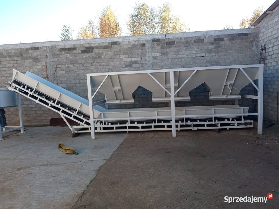 węzeł betoniarski z ładowaczem zestaw Jastrząb