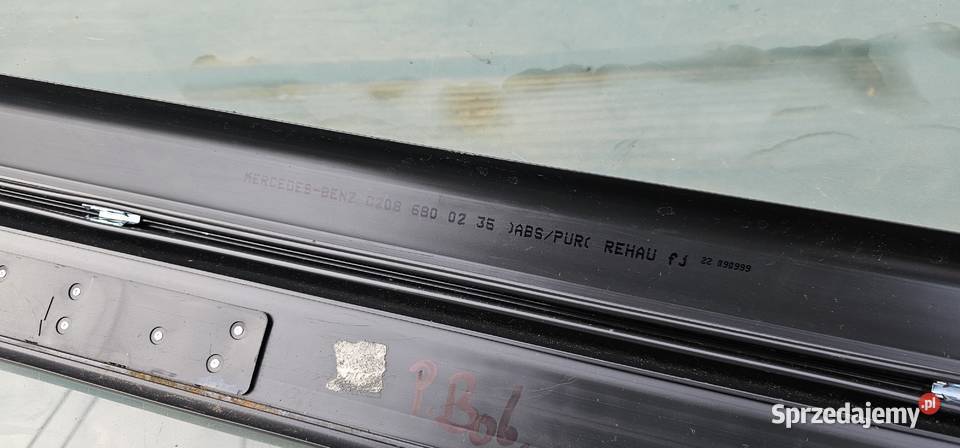 Listwa progowa mercedes clk w208 2086800235 wielkopolskie Zbąszyń