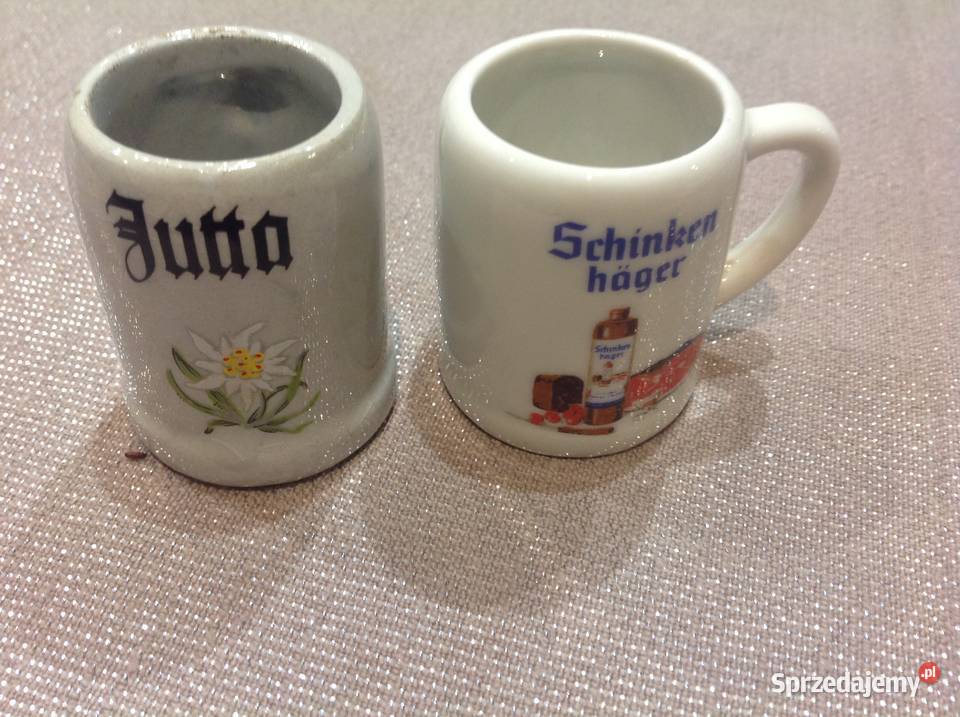 Stare ceramiczne małe dzbanuszki 2 Dekoracje i ozdoby Nowa Sól