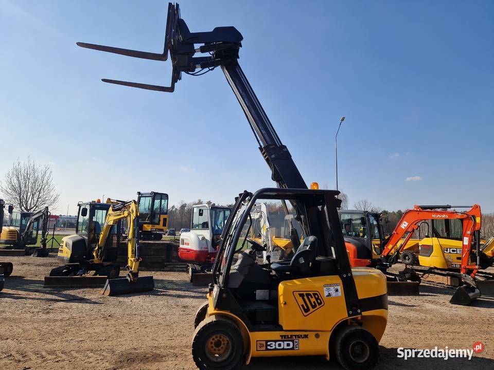 Wózek widłowy JCB TLT 30D 2002r teleskopowy 3 Ryżki sprzedam