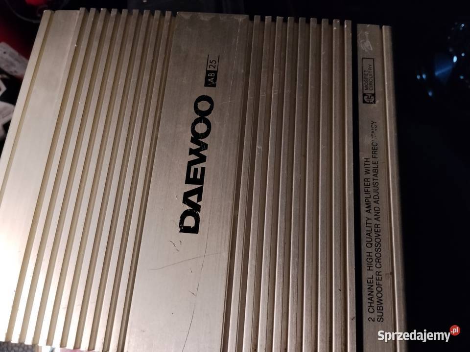 Wzmacniacz samochodowy Deaewo Jawor