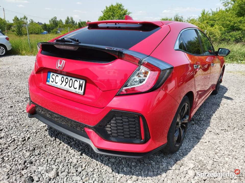 Honda Civic X 15T pełna system Start-Stop śląskie Częstochowa