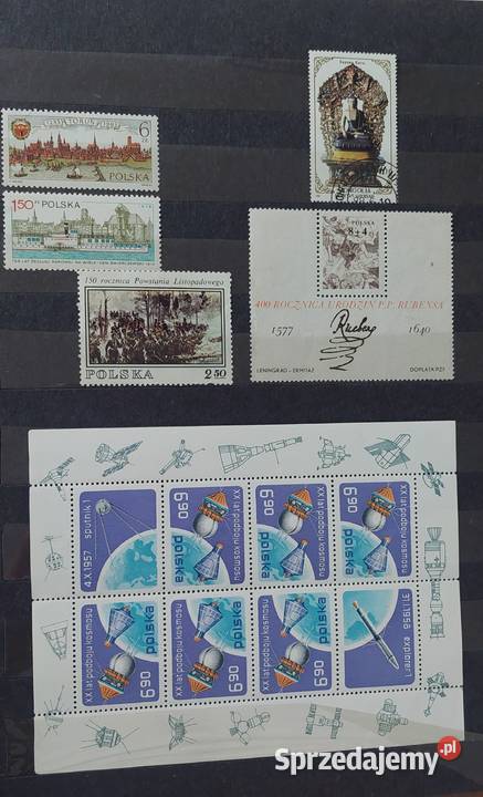 Znaczki pocztowe lata 8090